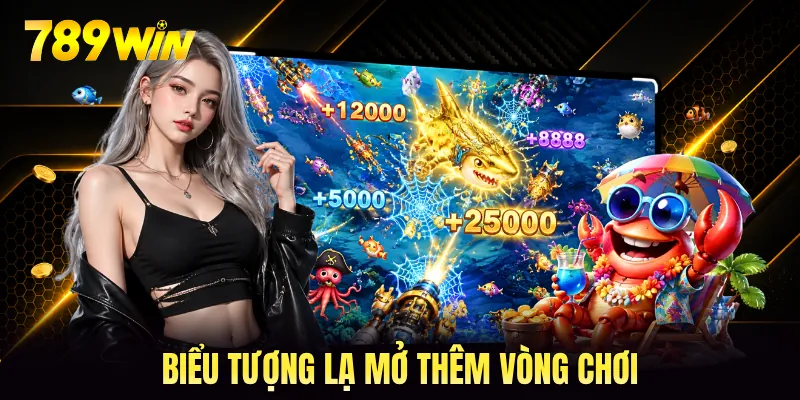 Biểu tượng lạ mở thêm vòng chơi
