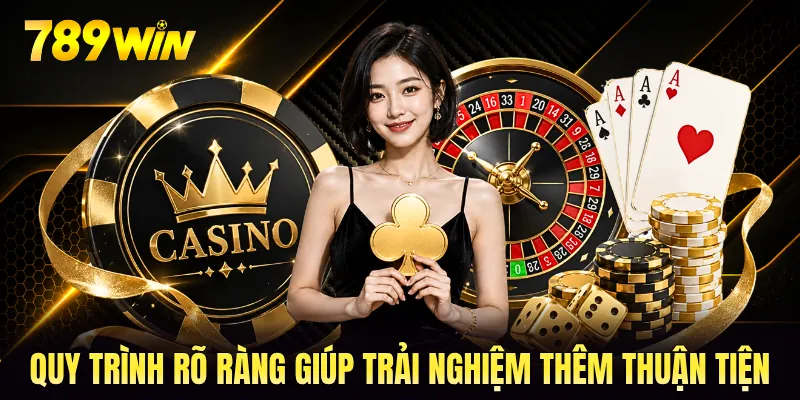 Quy trình rõ ràng giúp trải nghiệm thêm thuận tiện