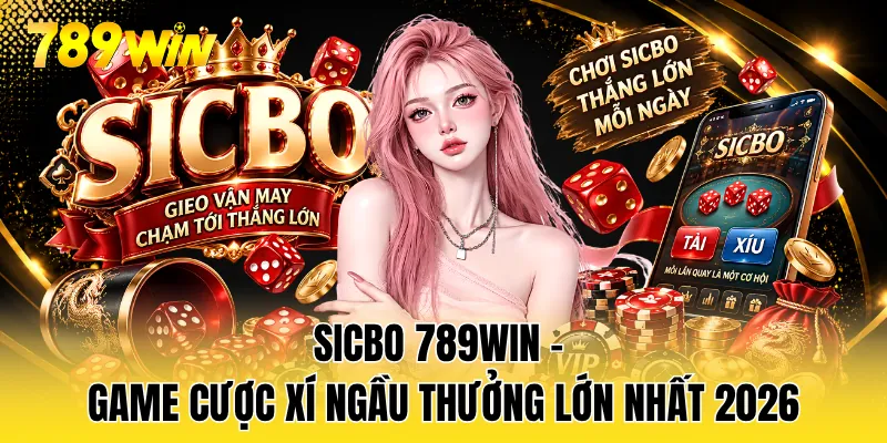 Sicbo 789WIN - Game Cược Xí Ngầu Thưởng Lớn Nhất 2026