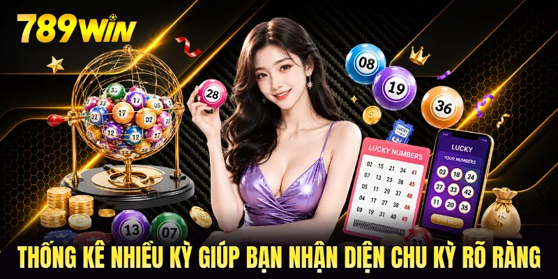 Thống kê nhiều kỳ giúp bạn nhận diện chu kỳ rõ ràng