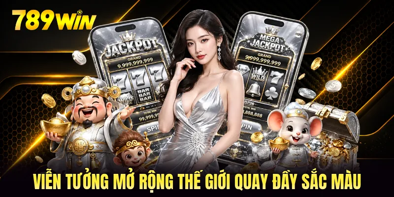 Viễn tưởng mở rộng thế giới quay đầy sắc màu